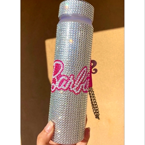 Barbie Rhinestone Water Bottle - Picture 6 of 16